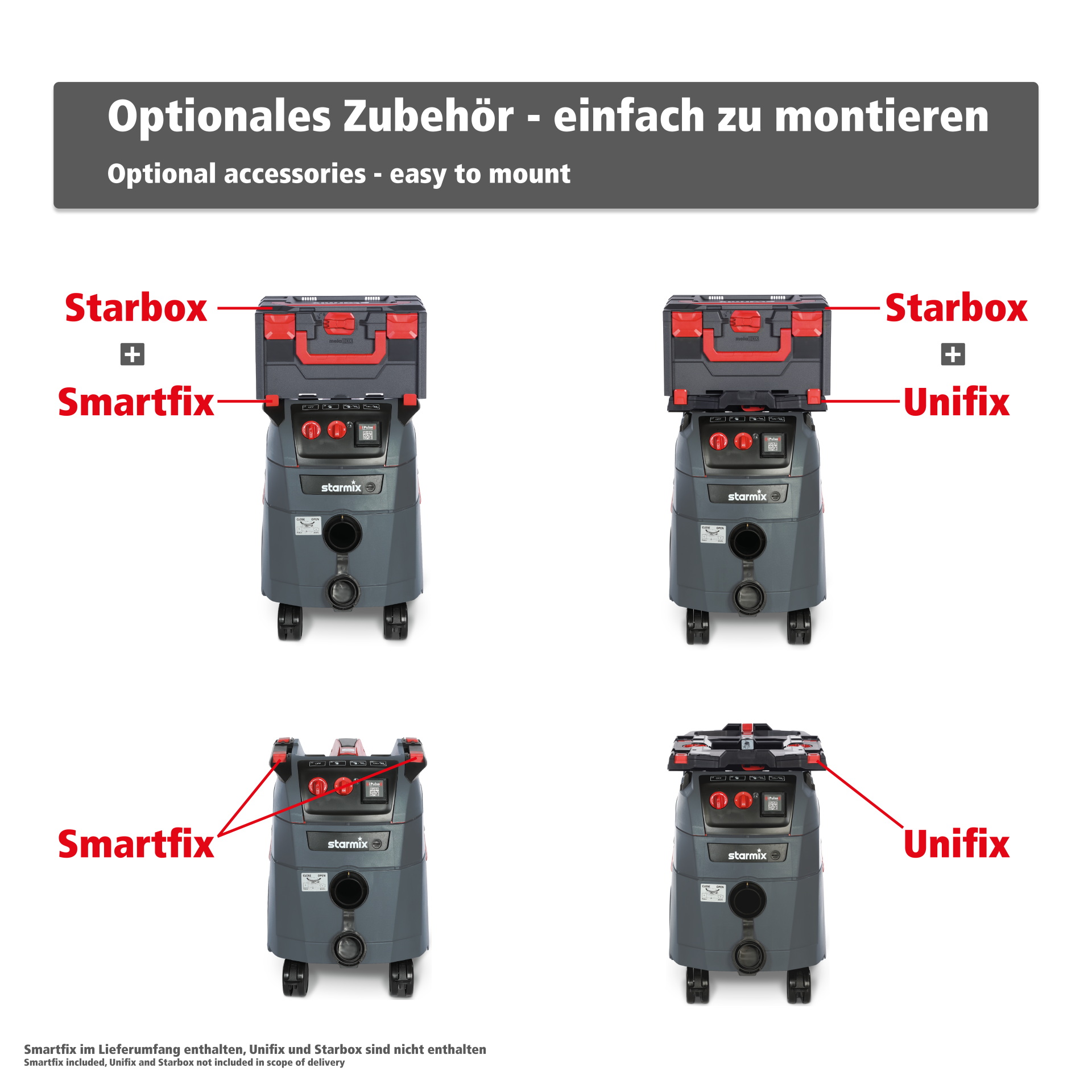 Starmix Nass-/Trockensauger iPulse H-1635 Safe Plus